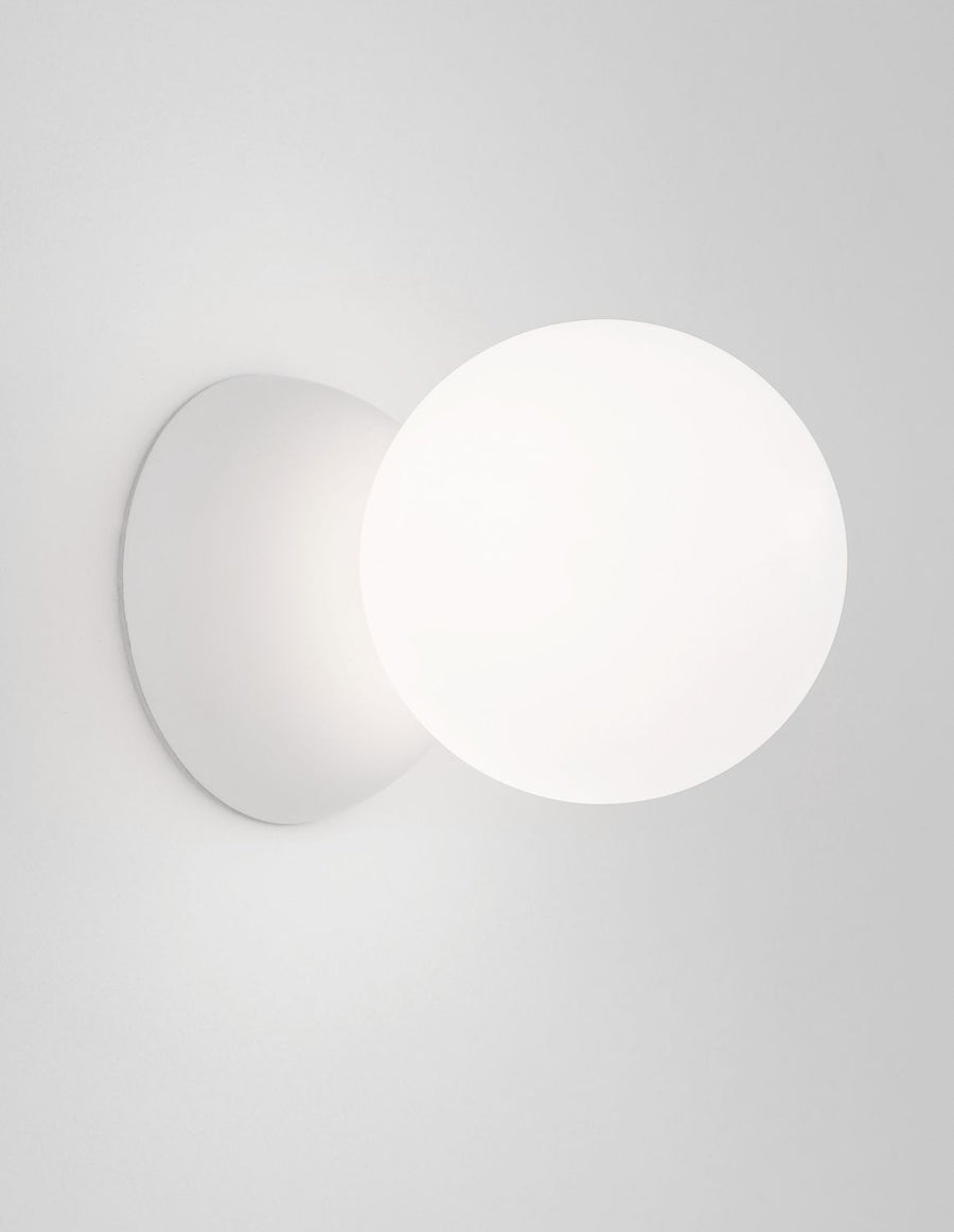 Applique murale Zero blanche, verre