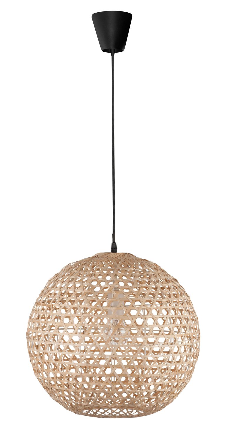 Suspension Melody beige, rotin, H 250 cm (9581501)