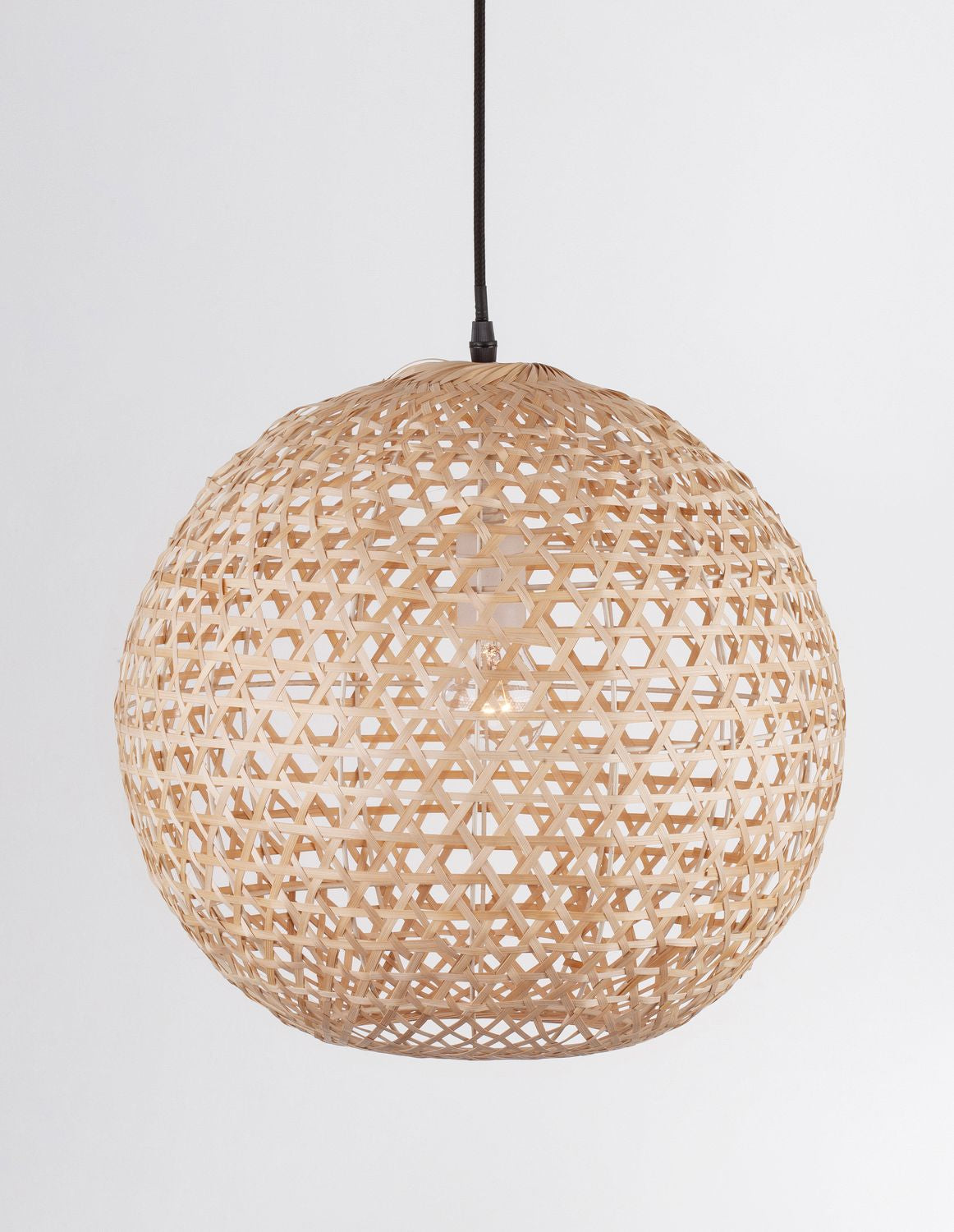 Suspension Melody beige, rotin, H 250 cm (9581501)