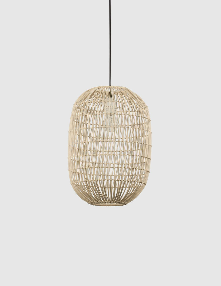Suspension Melody beige, rotin, H 250 cm (9586766)