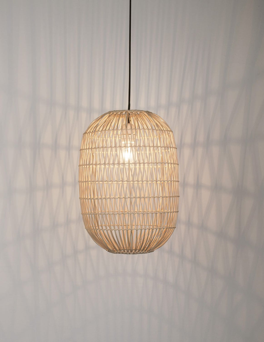 Suspension Melody beige, rotin, H 250 cm (9586766)