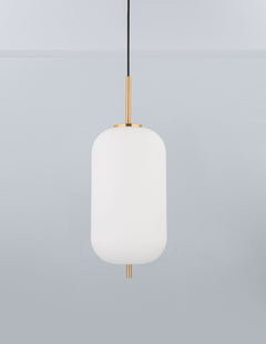 Suspension Lato dorée, verre (9624062)