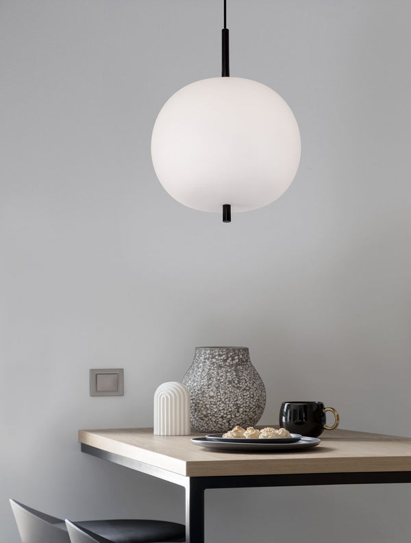 Suspension Lato noire, verre (9624071)
