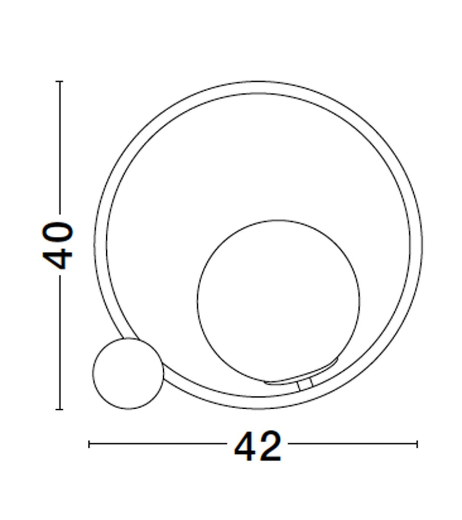 Lampe à poser Neso dorée (9624094)