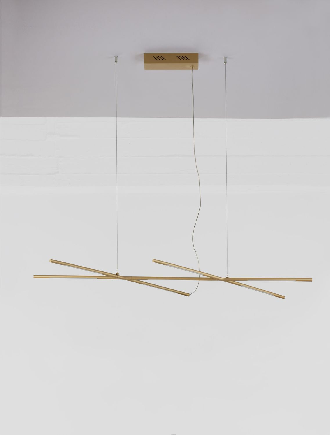 Suspension Raccio laiton, H 200 cm (9695214)