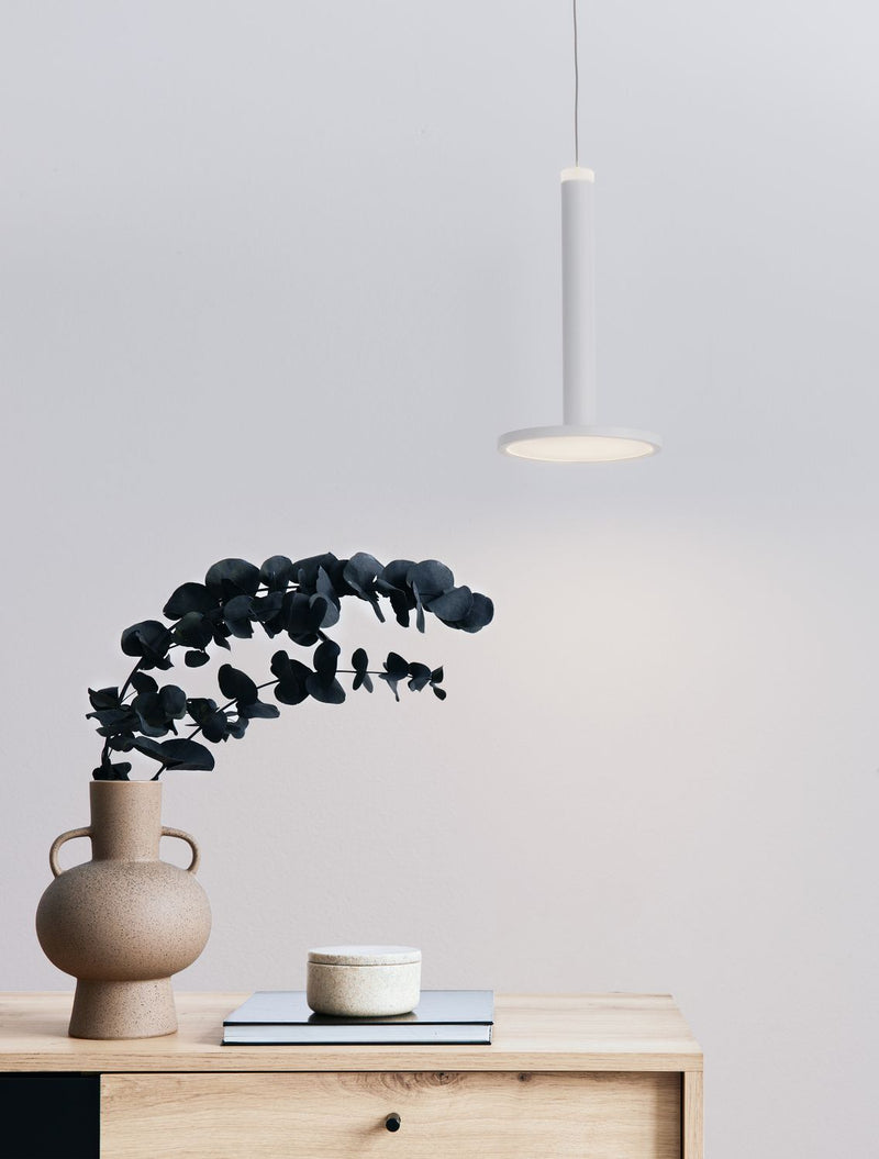 Suspension Palencia blanche