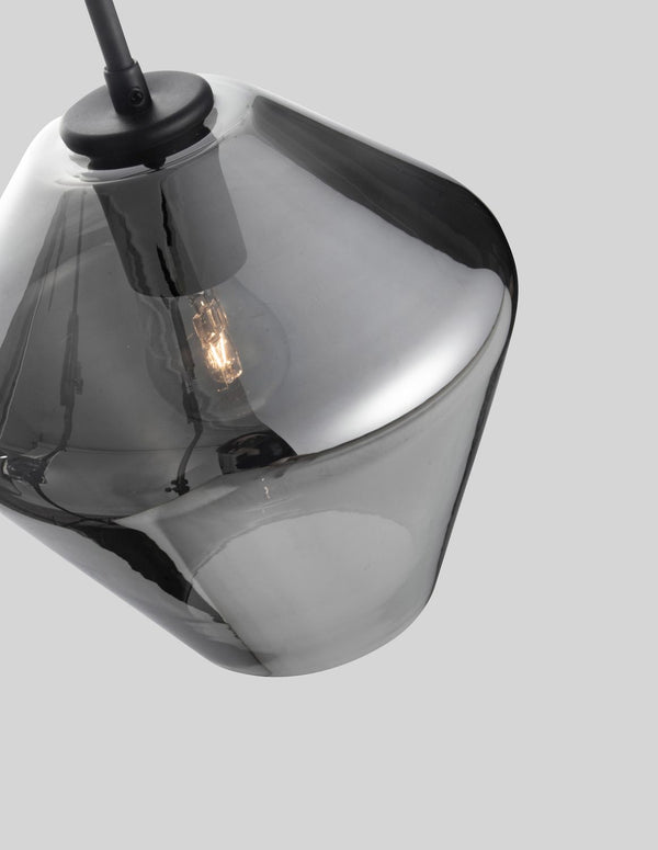 Suspension Veiro noire, verre (9724102)
