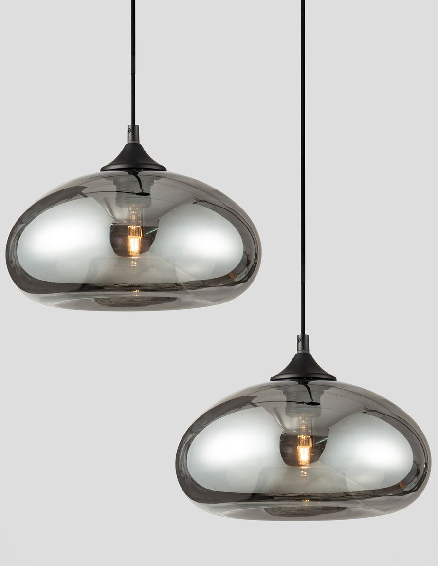 Suspension Savaz noire, verre (9726482)