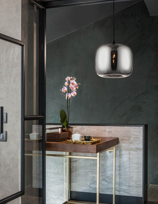 Suspension Savaz noire, verre (9726483)