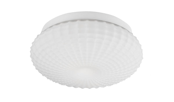 Luminaire plafonnier | Clam Blanc