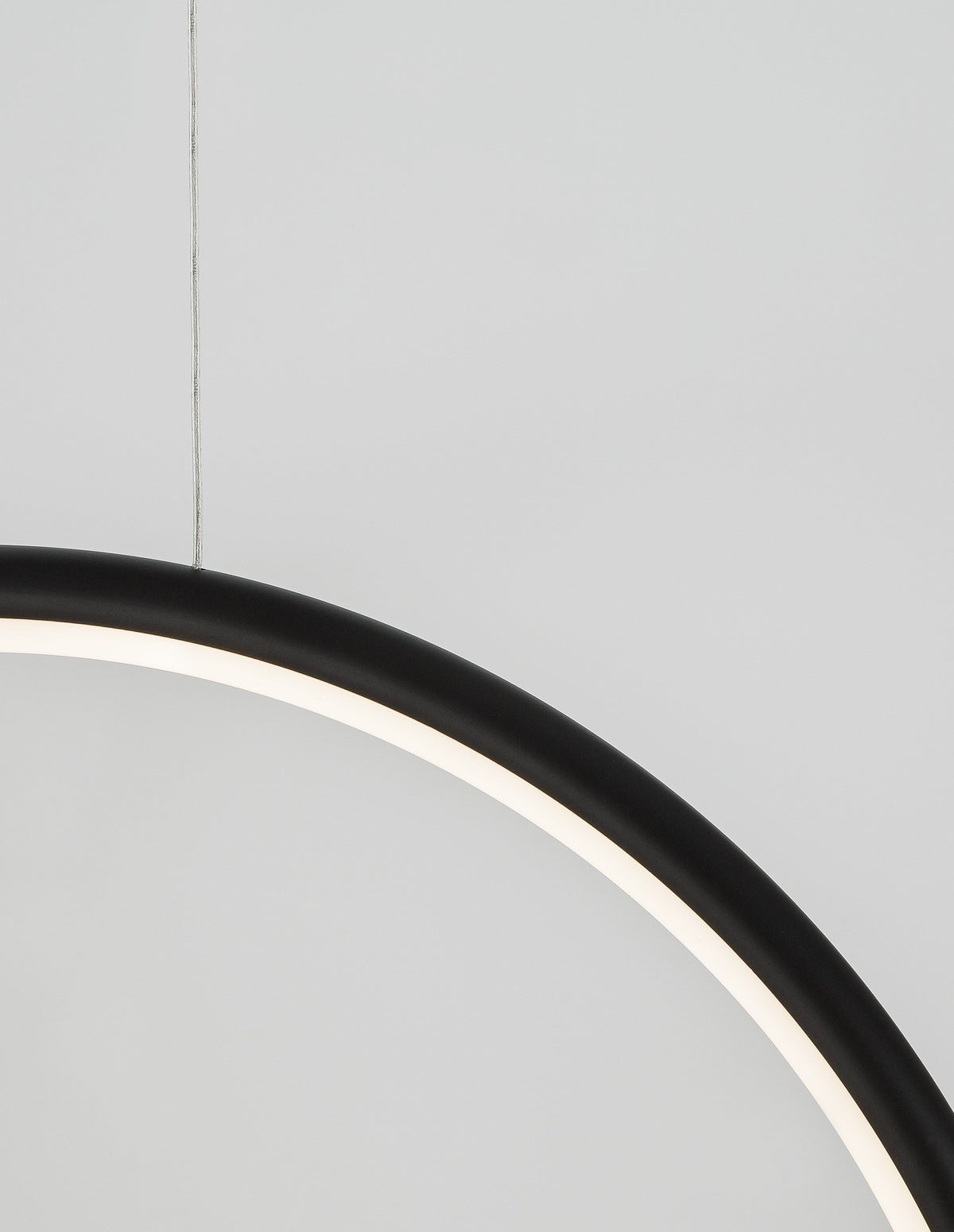 Suspension Celia noire, verre (9820605)