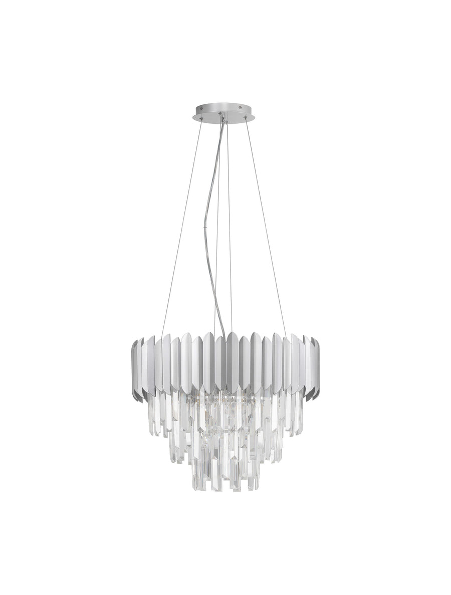 Produit de face sur fond blanc, vue d'ensemble de la suspension