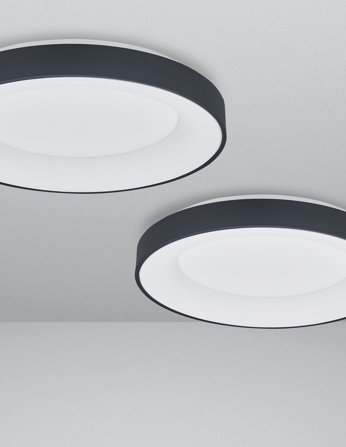 Plafonnier Rando Smart noir