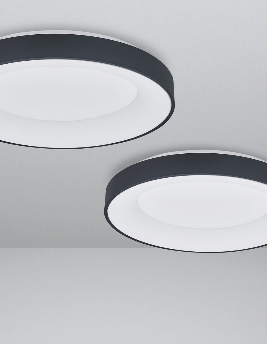 Plafonnier Rando Smart noir