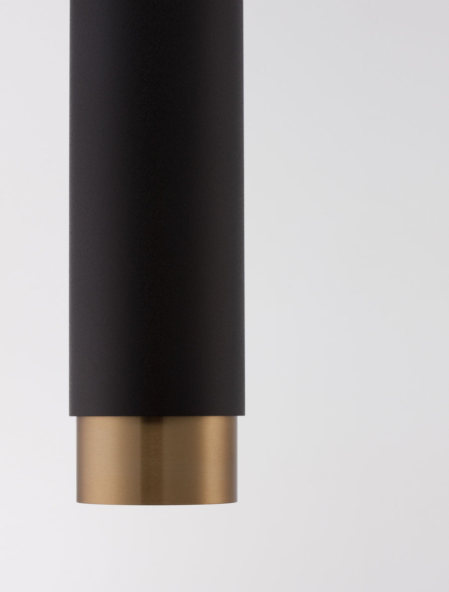 Suspension Pongo noire, H 180 cm (9911525)