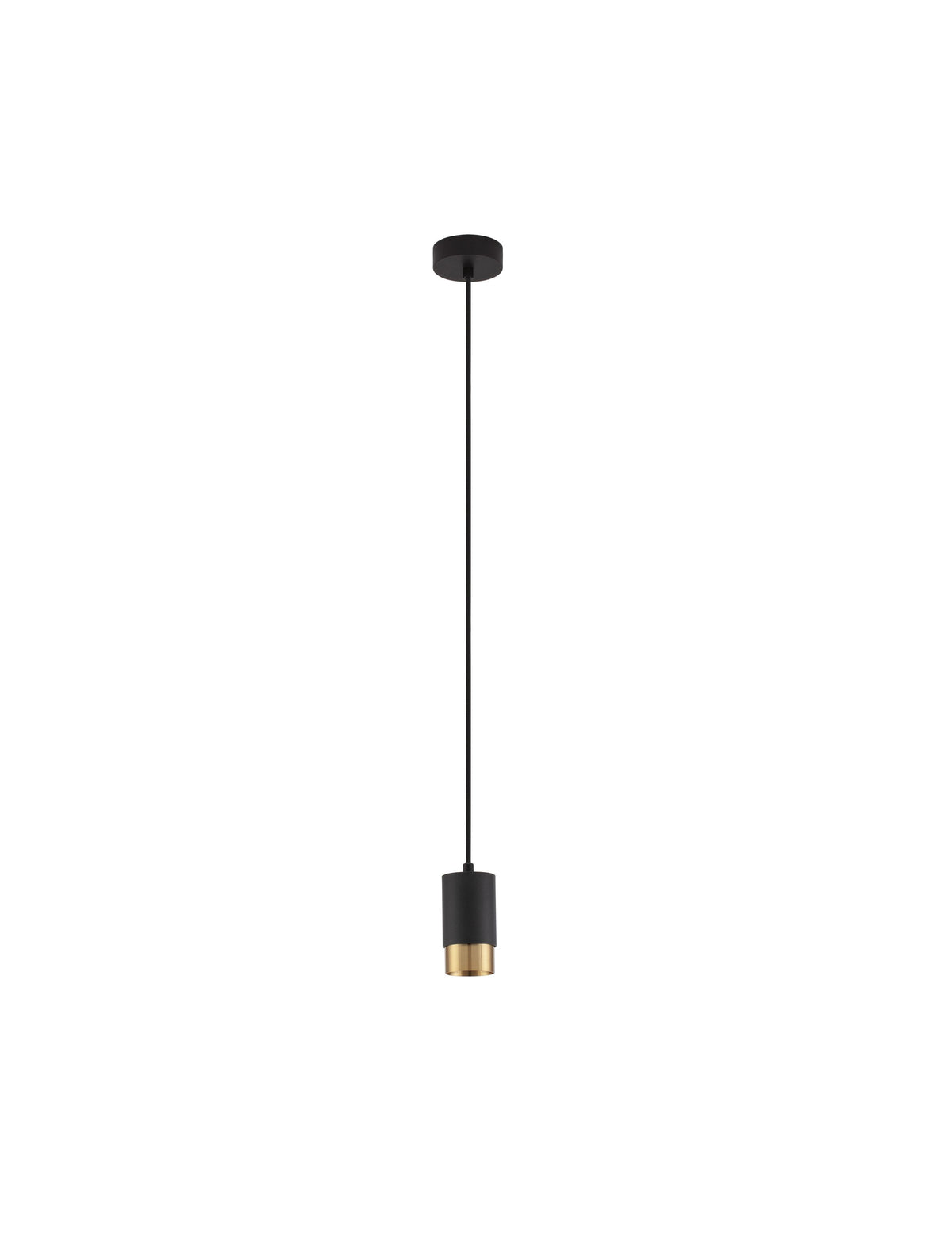 Suspension Pongo noire, H 160,8 cm