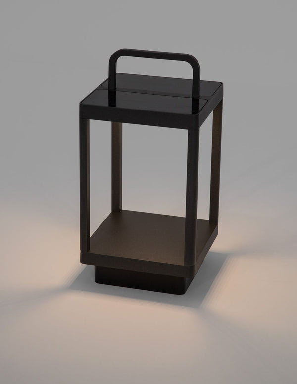 Borne extérieure Bali anthracite, H 36 cm