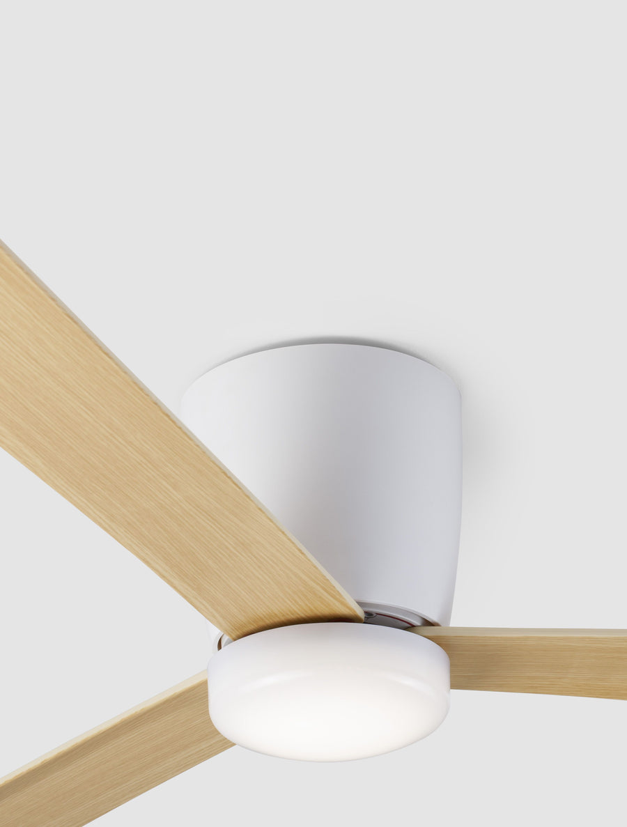 Ventilateur de plafond lumineux Dell bois