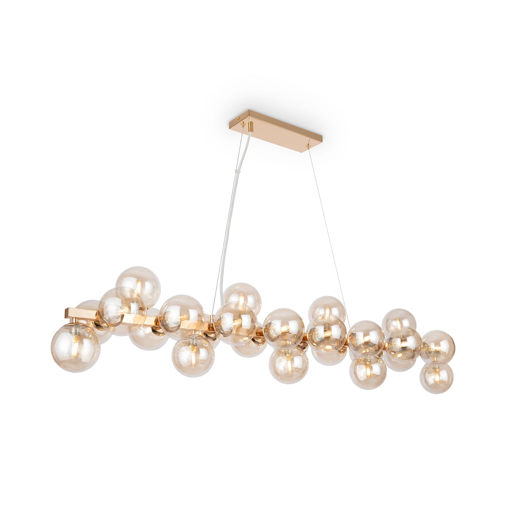Dallas Suspension luminaire doré