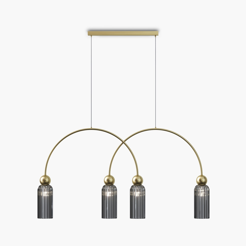 Antic Suspension luminaire doré
