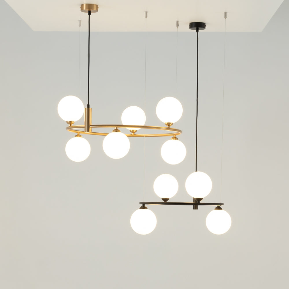 Ring Suspension luminaire noir