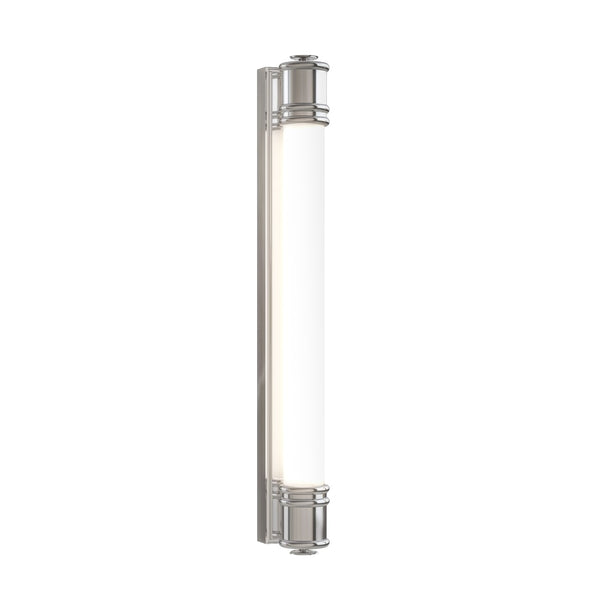 Applique murale LED Omi 60 chromée, verre, IP44