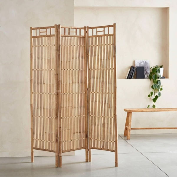 Paravent Bambou Pliable Fidji | Rhum