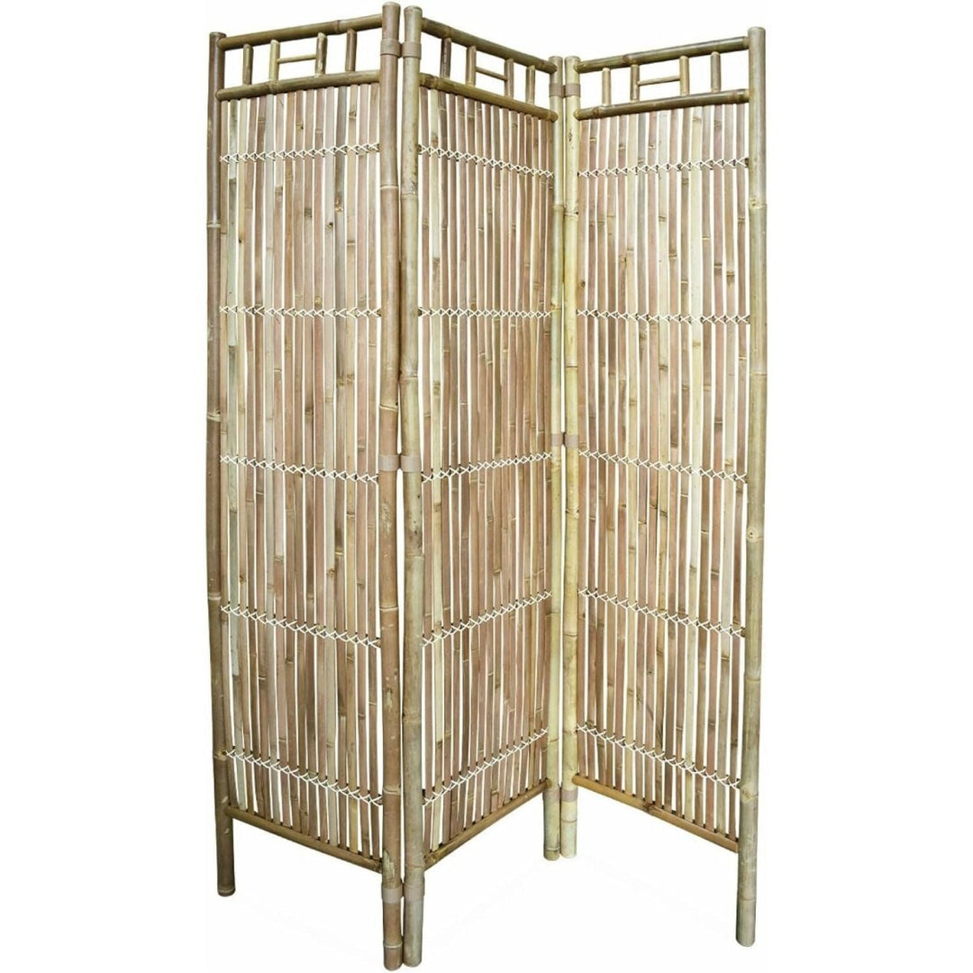 Paravent Bambou Pliable Fidji | Rhum - Designix Parevent