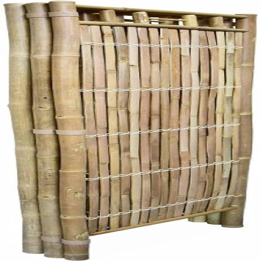 Paravent Bambou Pliable Fidji | Rhum - Designix Parevent