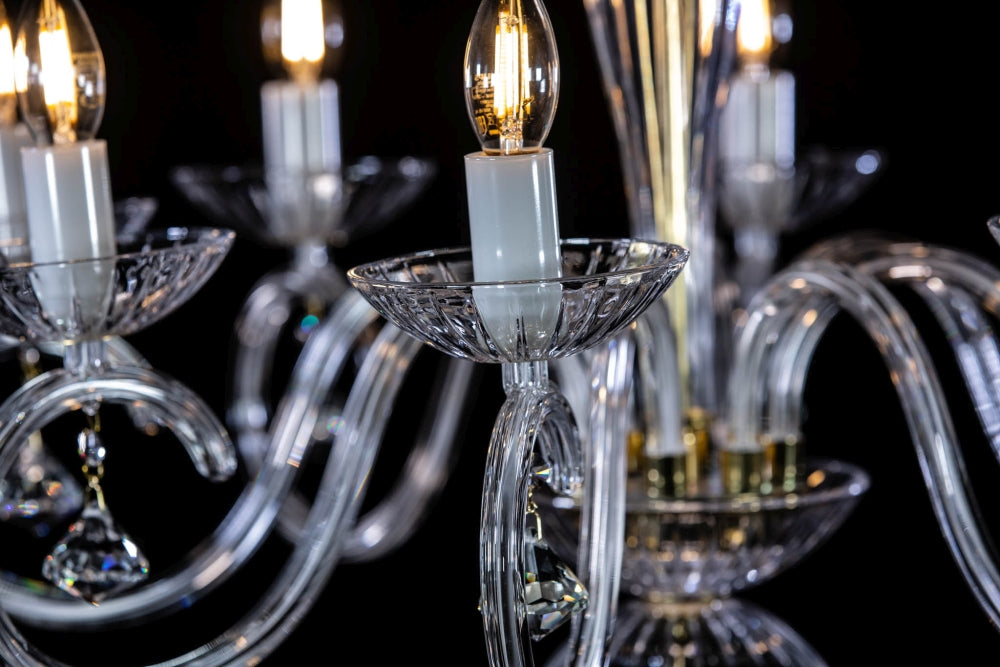 Lustre en verre transparent EL2248023