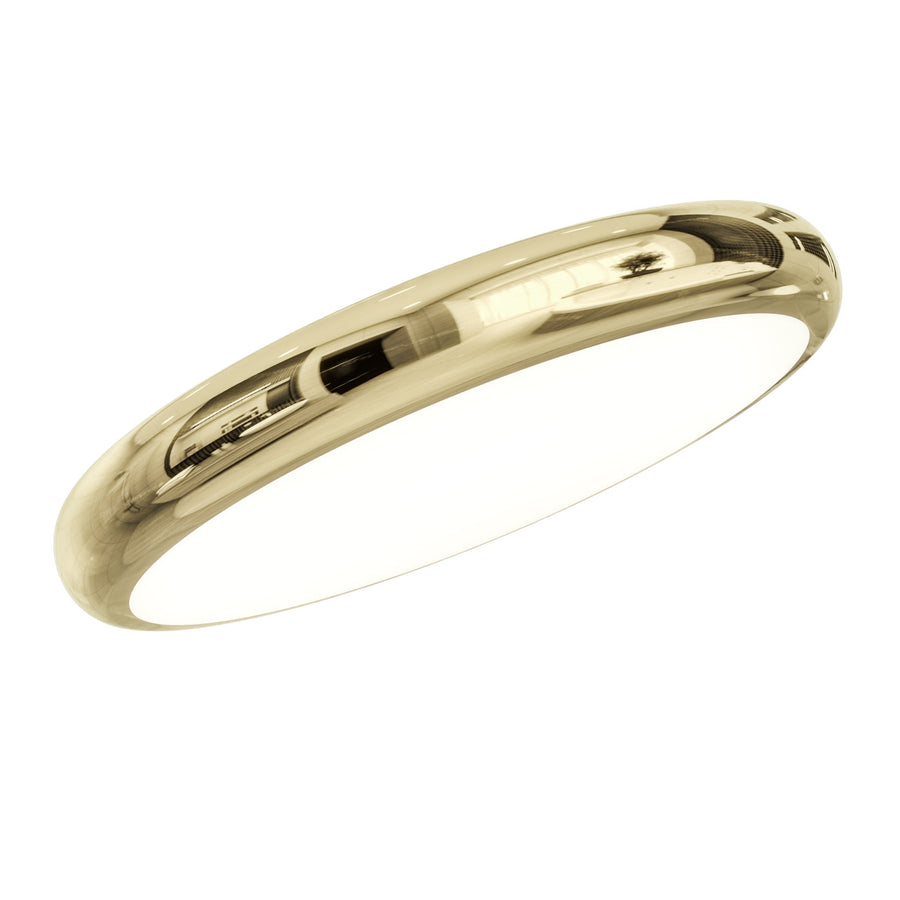 Plafonnier LED Piatto 80 doré