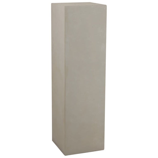 Pilier Haut Rectangle Beige Argile