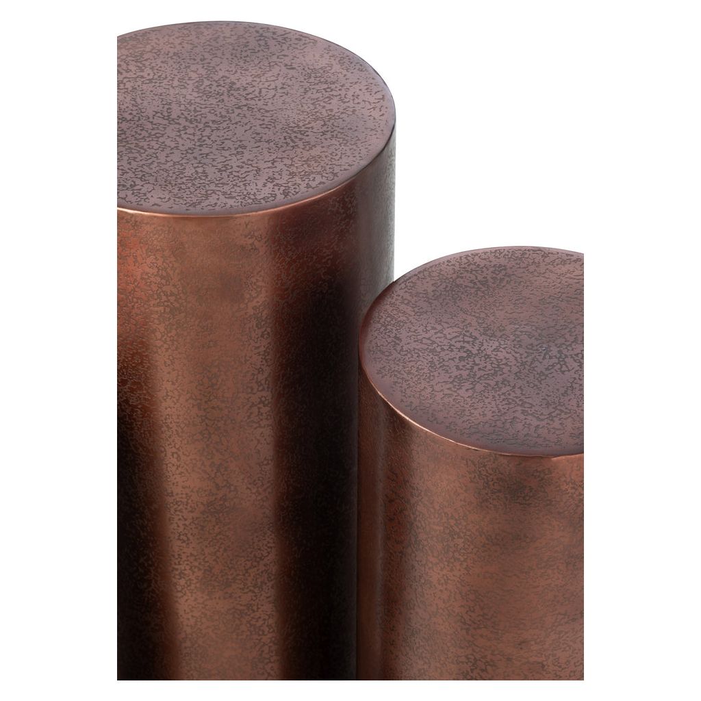 Piliers Ronds Métal Bronze - Designix