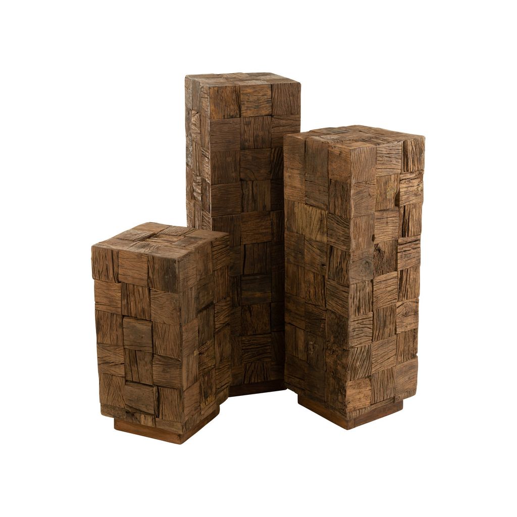 Pilier en bois naturel grand | Designix - - https://designix.fr