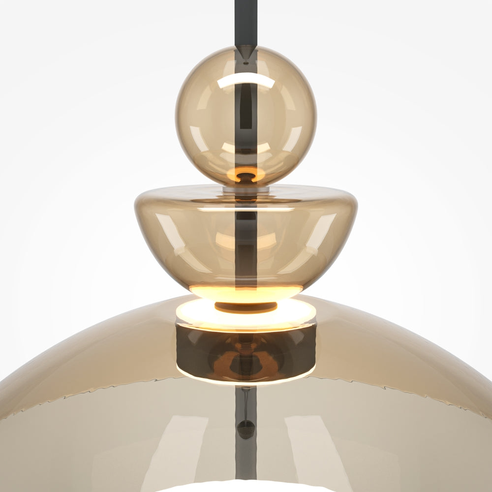 Bangkok Suspension luminaire noir