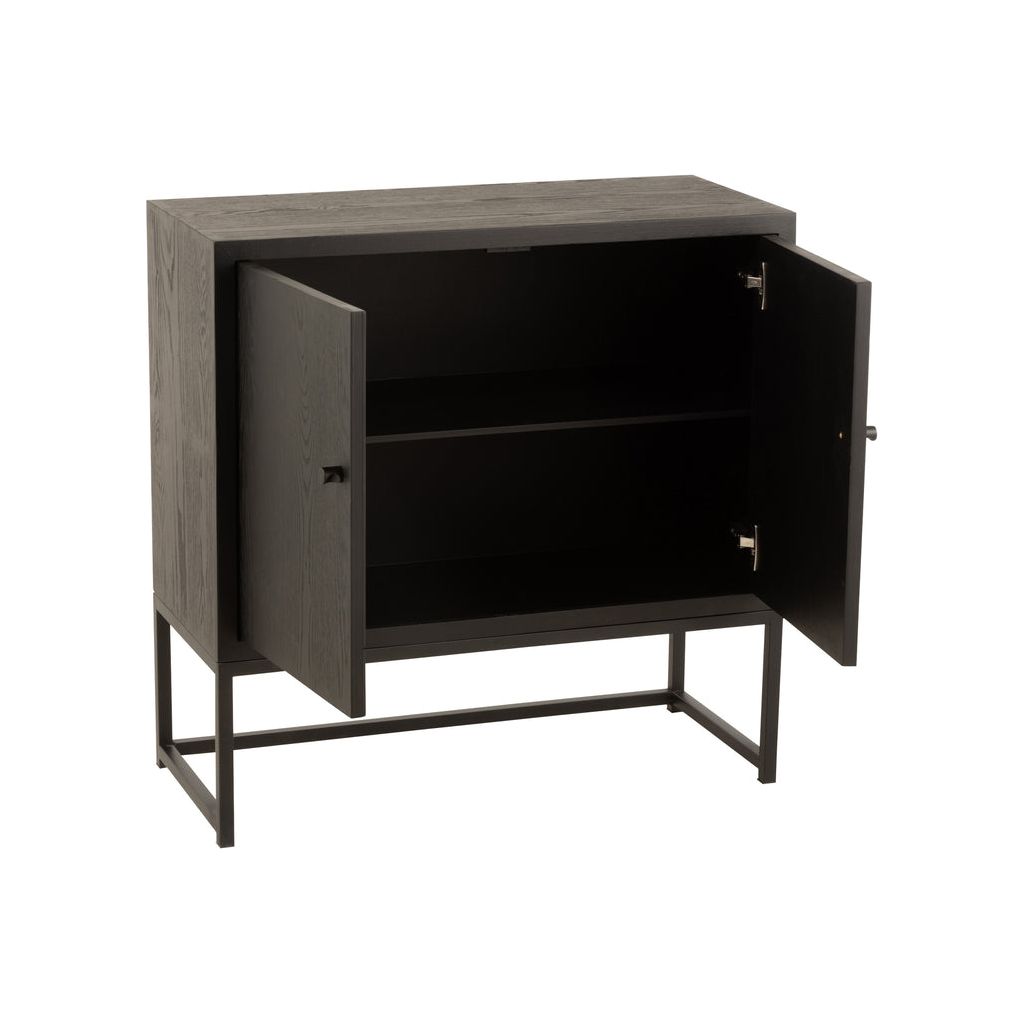 Placard Bois Métal Noir - Designix