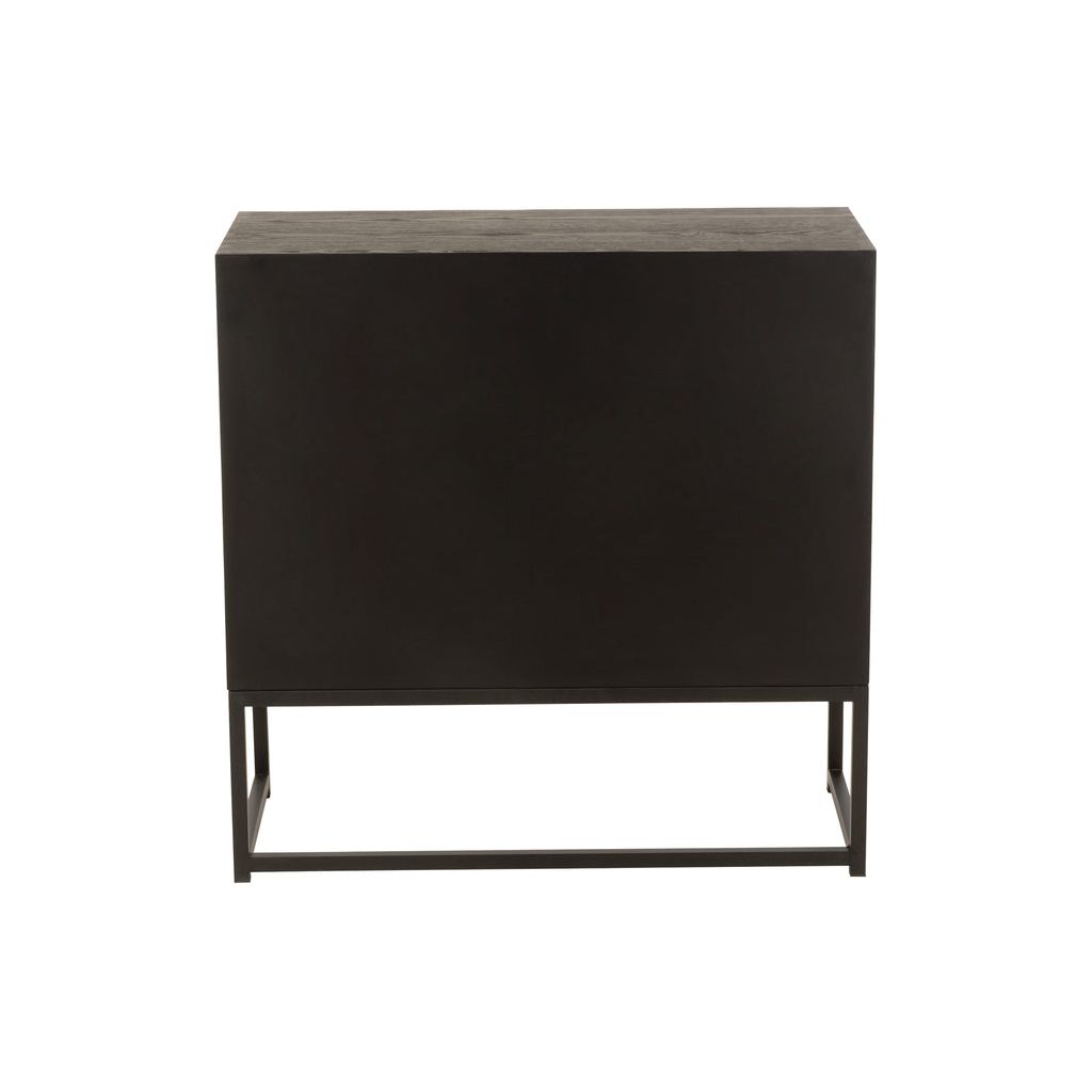 Placard Bois Métal Noir - Designix