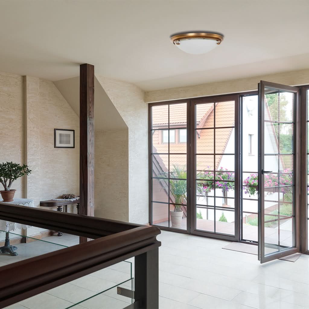 Plafonnier Ceiling & wall 2785BR Bronze | Designix - - https://designix.fr