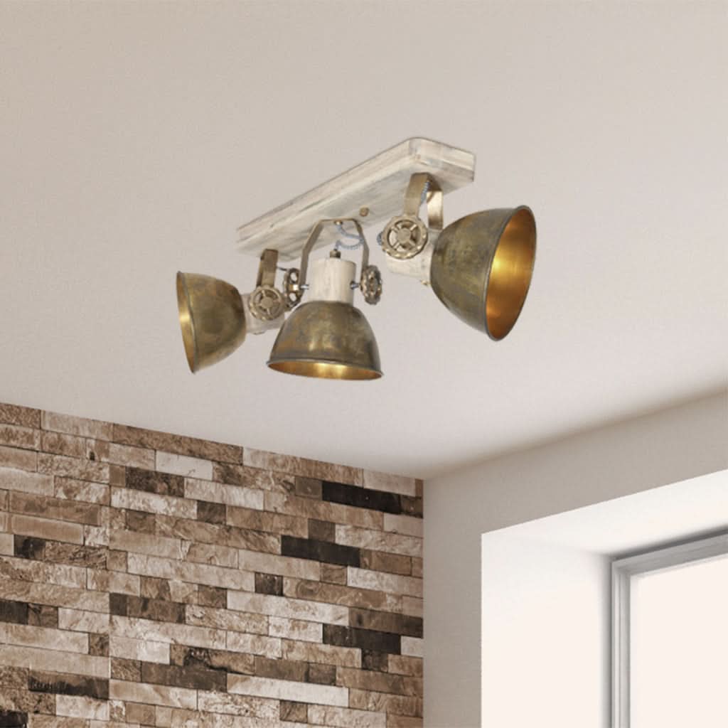 Plafonnier Gearwood 2133BR Bronze | Designix - - https://designix.fr