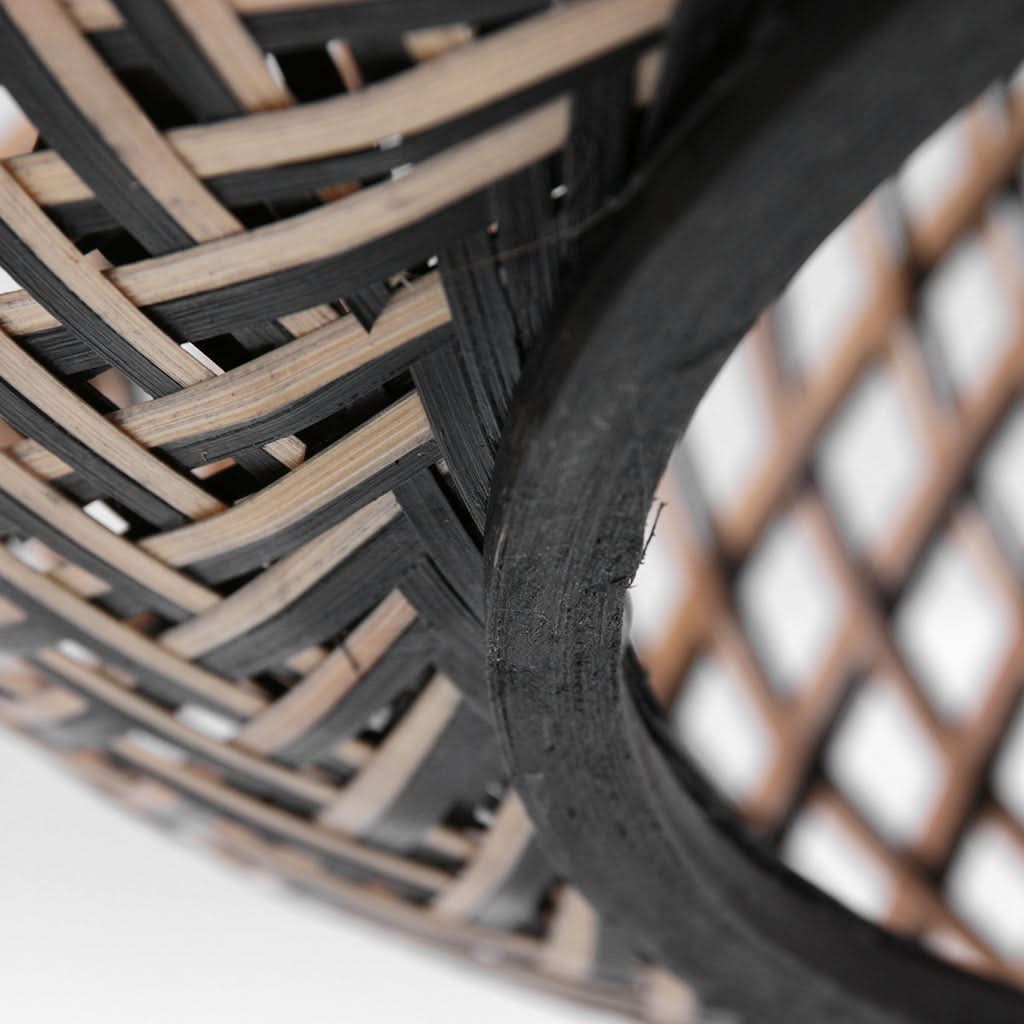 Plafonnier Maze 3129BE Noir-Marron | Designix - - https://designix.fr