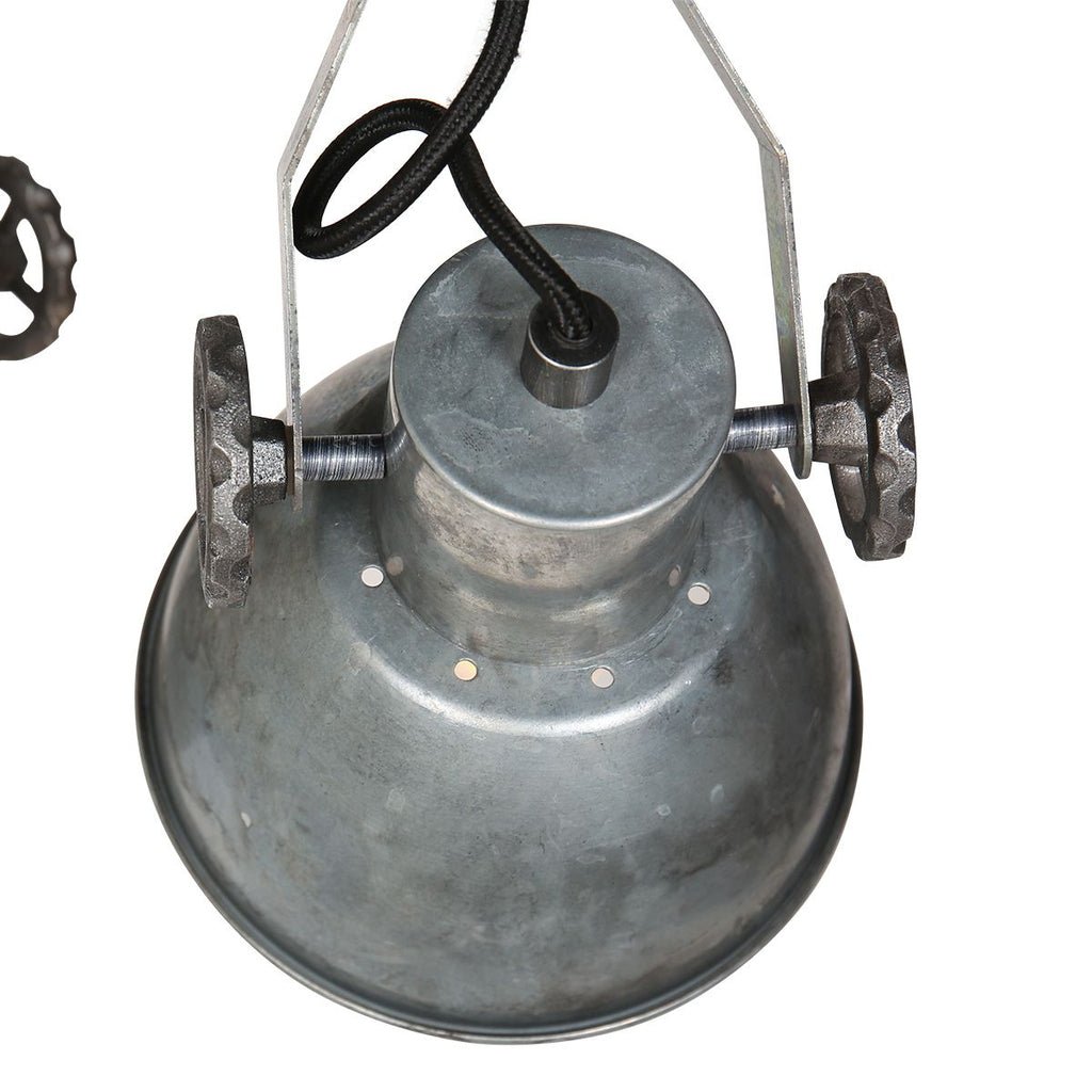 Plafonnier 2 Spots en Métal Vintage Antique | Mara - Designix Plafo