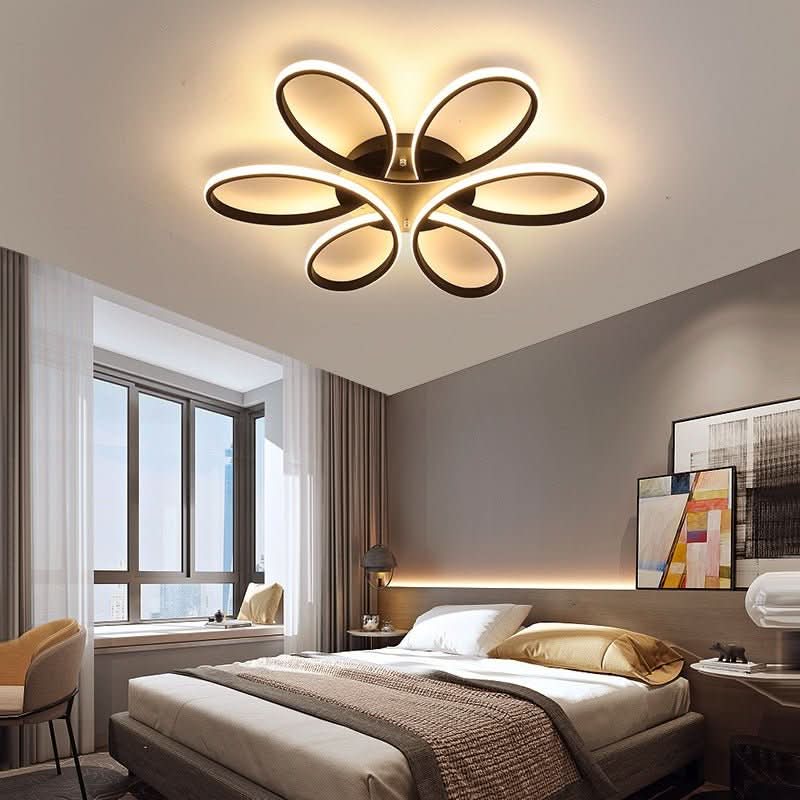 Plafonnier Design LED | Lare - Designix Plafonnier Noir 60 cm