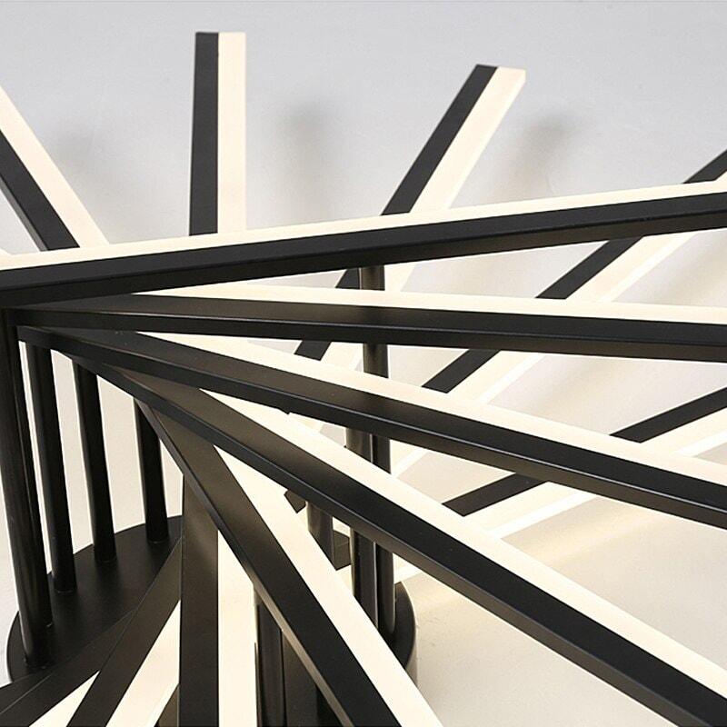 Plafonnier Design | Zénith Chic - Designix Plafonnier 3 Branches | Blanc Blanc Chaud