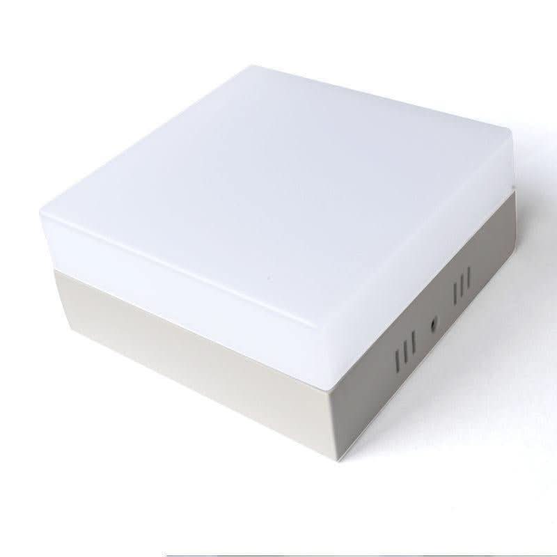 Plafonnier LED Design Moderne | Brise - Designix Plafonnier Blanc chaud 6W Carré