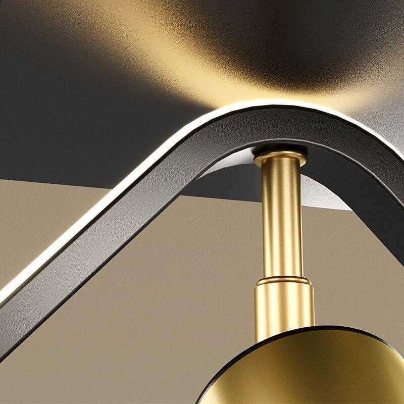 Plafonnier Moderne | Elega Glow - Designix Plafonnier Rond Blanc Chaud