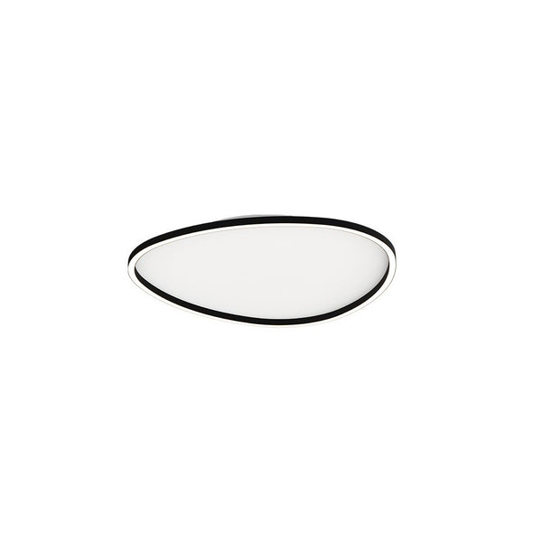 Plafonnier ZAMBELIS 39W Dimmable DESIGN Noir Sable 23208