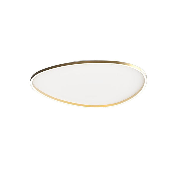 Plafonnier ZAMBELIS 58W Dimmable DESIGN Or Mat 23213