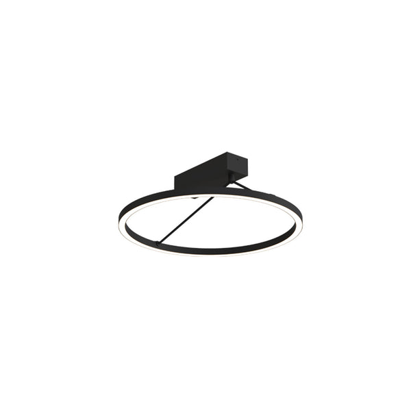Plafonnier ZAMBELIS D400 26W Dimmable DESIGN Noir Sable 2561