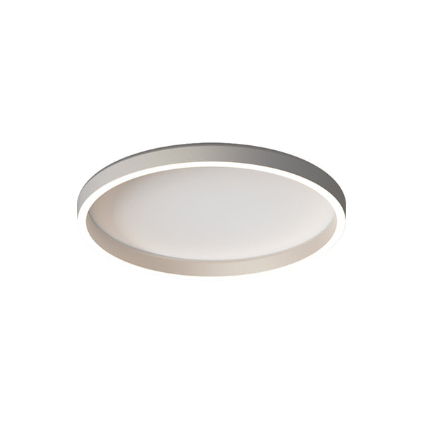 Plafonnier ZAMBELIS D590 41W CCT Dimmable DESIGN Argent Brosse 25165