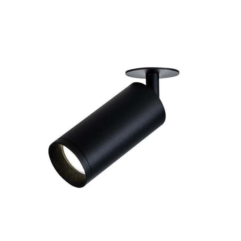 Plafonnier ZAMBELIS D60 9W 15deg DESIGN Noir Mat S057-15